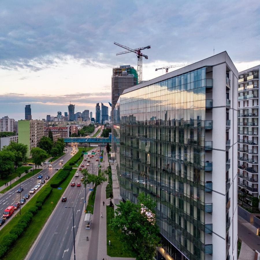 Warsaw Apartments Kasprzaka Street Bagian luar foto